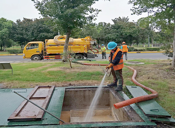 细水乡化油池清理