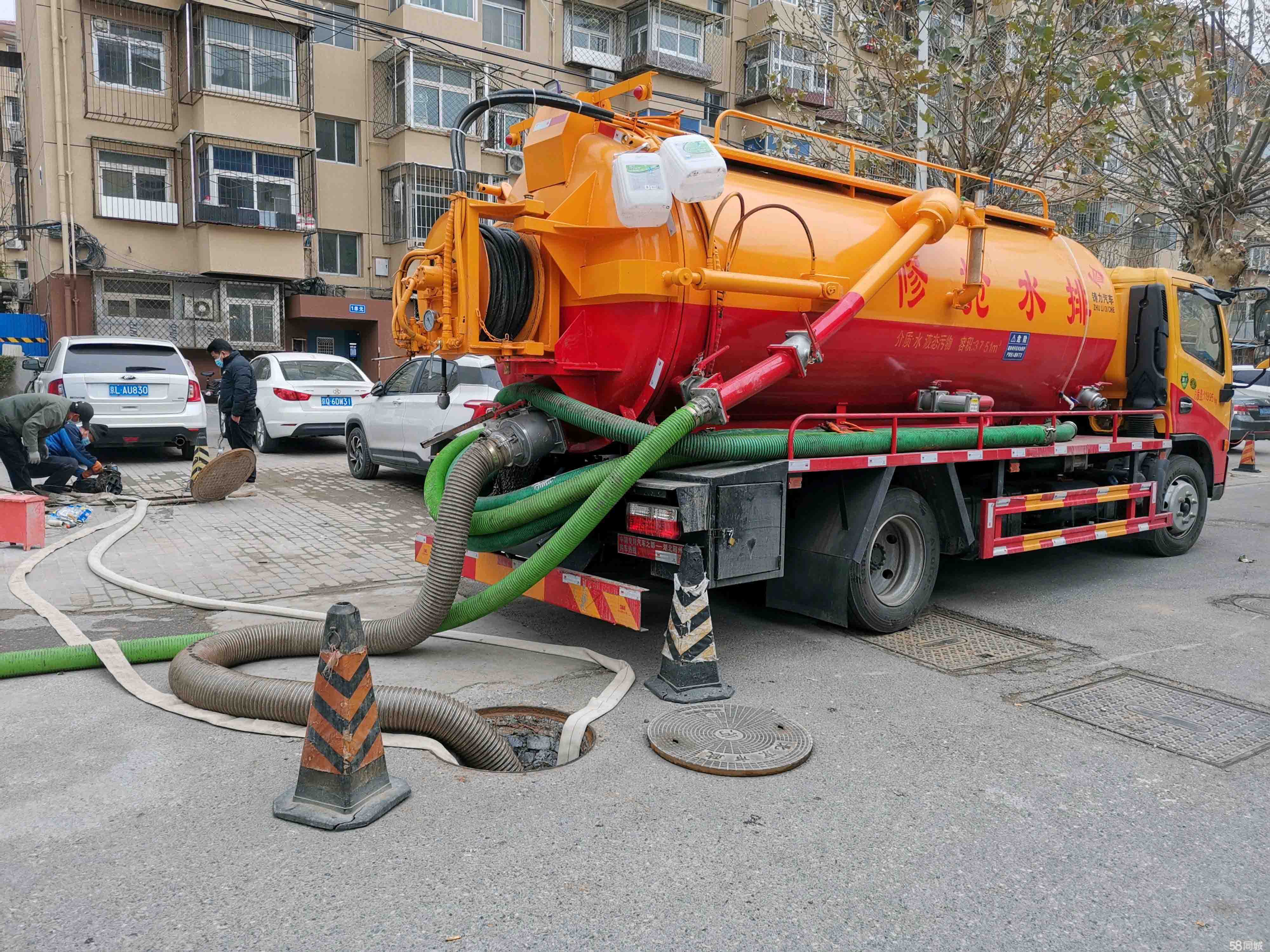 细水乡抽粪吸污