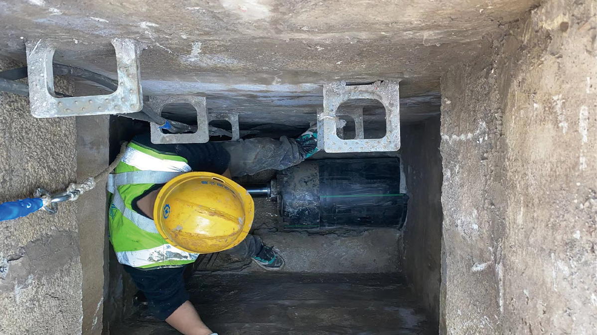 细水乡HDPE短管内衬法